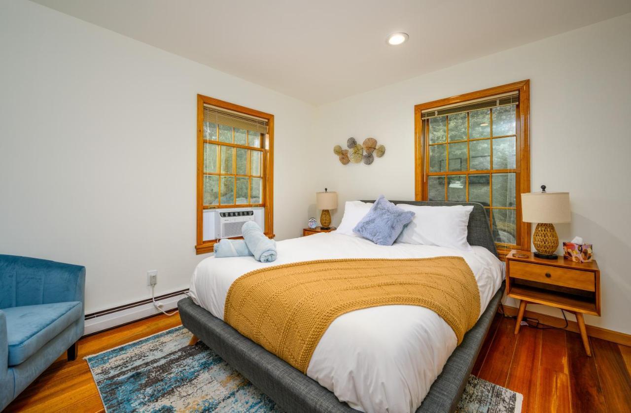 Mountain Blue Vista - Luxury Retreat Near Ski Resorts With Pond, Firepit And Hot Tub Windham Bagian luar foto