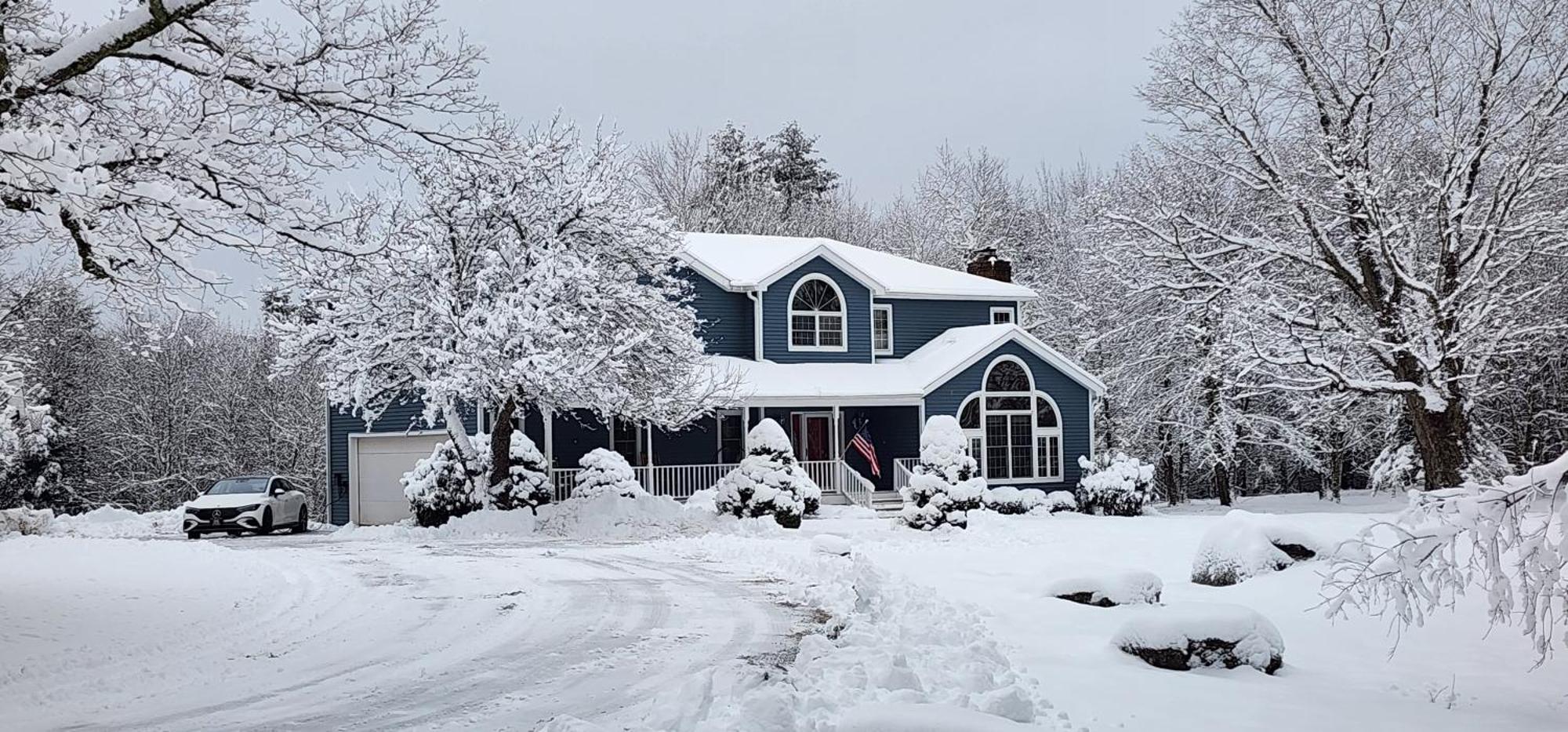 Mountain Blue Vista - Luxury Retreat Near Ski Resorts With Pond, Firepit And Hot Tub Windham Bagian luar foto
